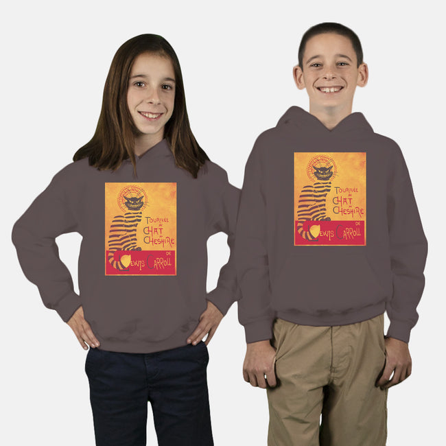 Chat du Cheshire-youth pullover sweatshirt-Harantula