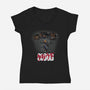 Cloud-womens v-neck tee-TonyCenteno
