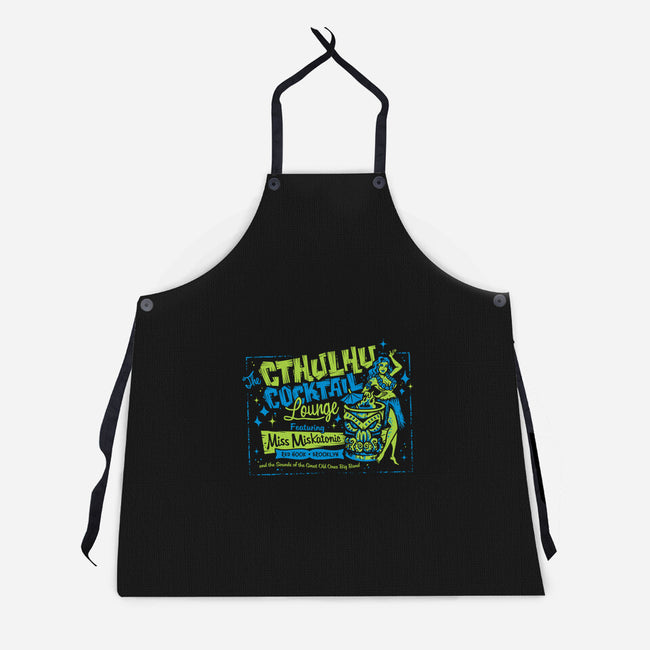 Cthulhu Cocktails-unisex kitchen apron-heartjack