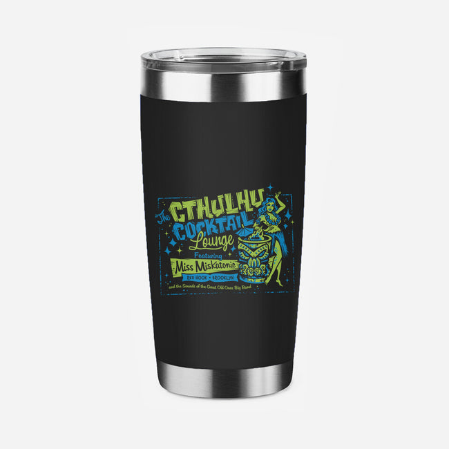 Cthulhu Cocktails-none stainless steel tumbler drinkware-heartjack