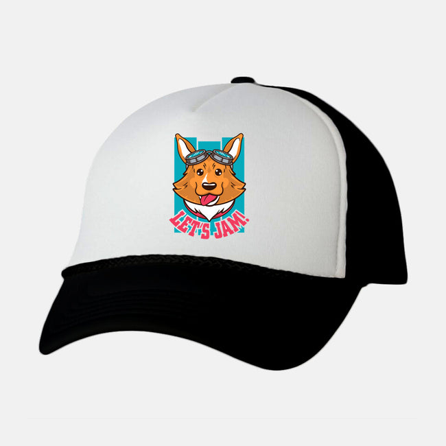 Data Dog-unisex trucker hat-Matt Parsons