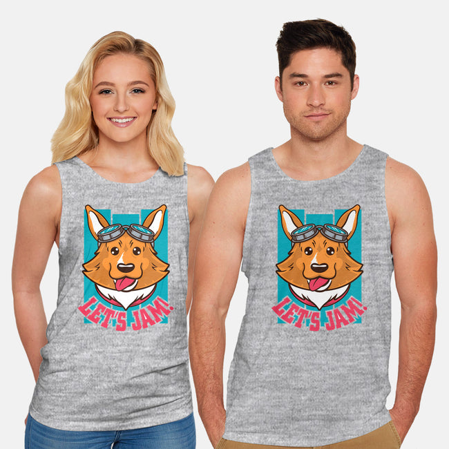 Data Dog-unisex basic tank-Matt Parsons