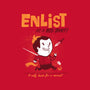 Enlist!-baby basic tee-queenmob