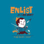 Enlist!-youth crew neck sweatshirt-queenmob