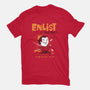 Enlist!-womens fitted tee-queenmob