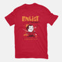 Enlist!-womens basic tee-queenmob