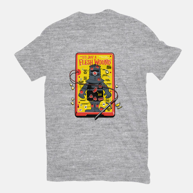 Flesh Wound-mens heavyweight tee-Captain Ribman