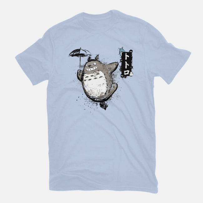 Flying With My Neighbor-womens basic tee-DrMonekers