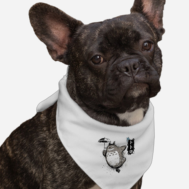 Flying With My Neighbor-dog bandana pet collar-DrMonekers