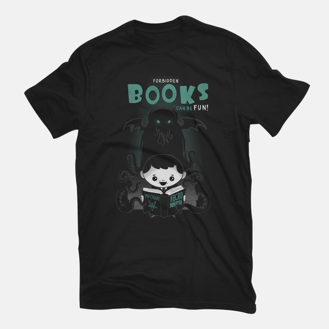 Forbidden Books are Fun!-womens basic tee-queenmob