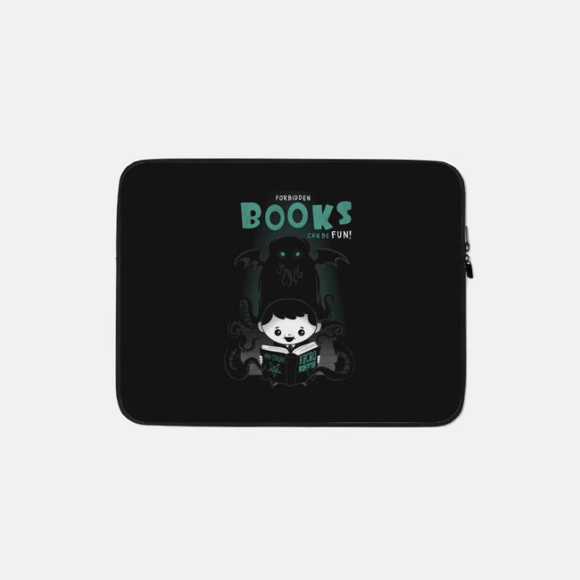 Forbidden Books are Fun!-none zippered laptop sleeve-queenmob