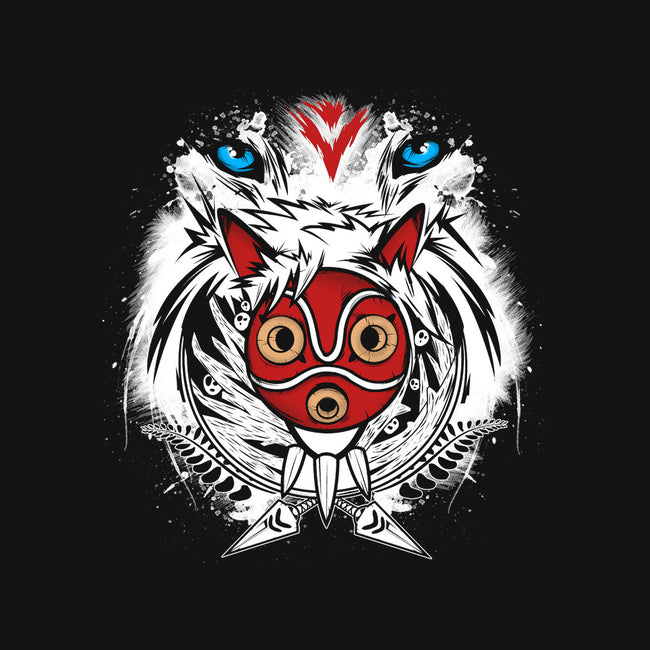 Forest Spirit Protector-mens heavyweight tee-InkOne