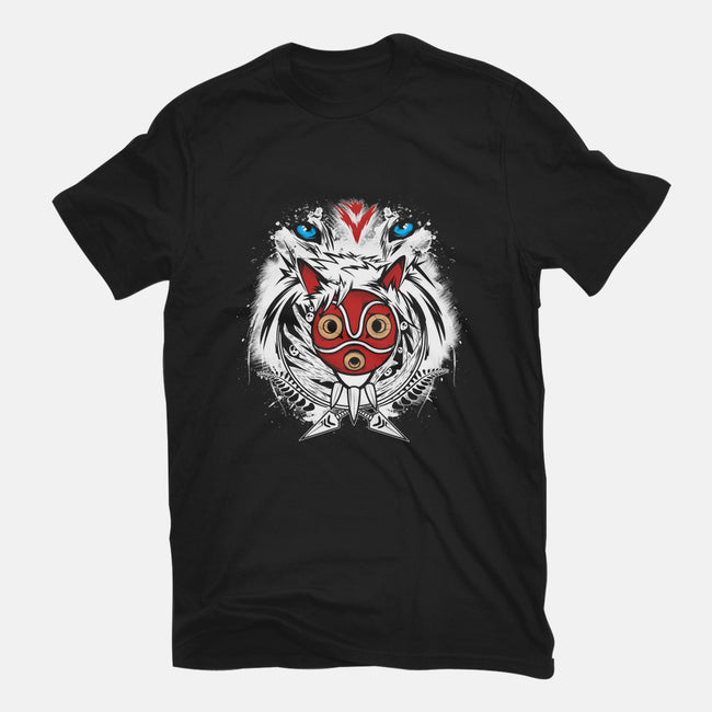 Forest Spirit Protector-youth basic tee-InkOne