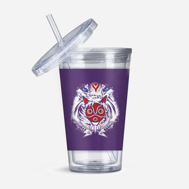 Forest Spirit Protector-none acrylic tumbler drinkware-InkOne