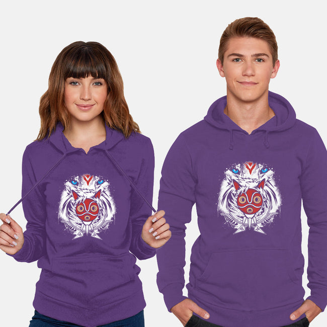 Forest Spirit Protector-unisex pullover sweatshirt-InkOne