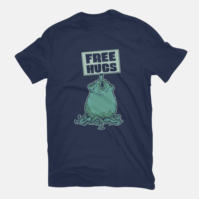 Free Hugs-womens fitted tee-ZombieDollars