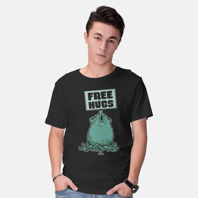 Free Hugs-mens basic tee-ZombieDollars