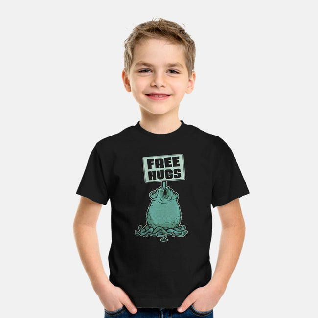 Free Hugs-youth basic tee-ZombieDollars