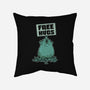Free Hugs-none removable cover w insert throw pillow-ZombieDollars