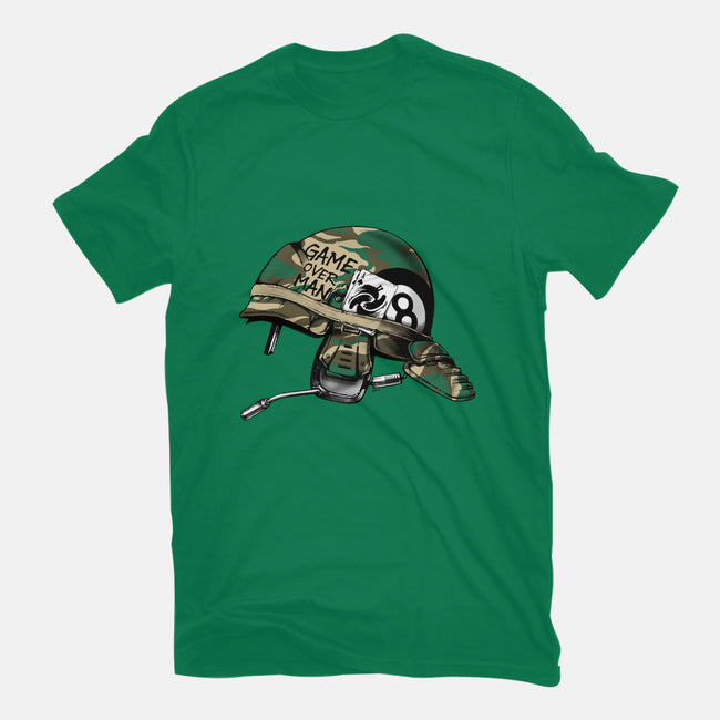 Game Over Man-womens fitted tee-6amcrisis