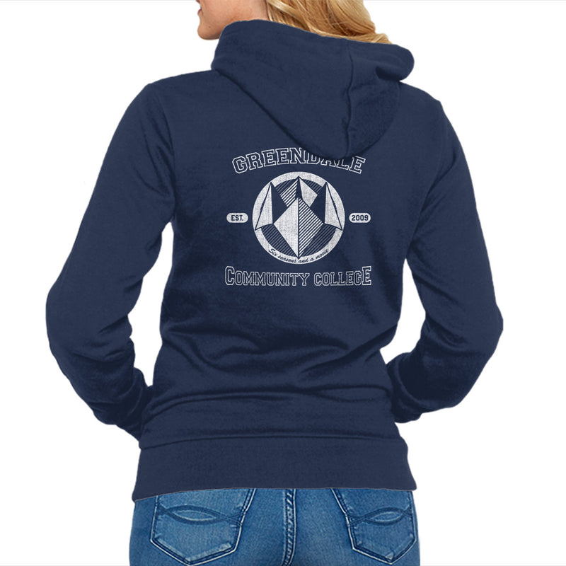 Greendale Community College unisex zip up sweatshirt SergioDoe by TeeFury
