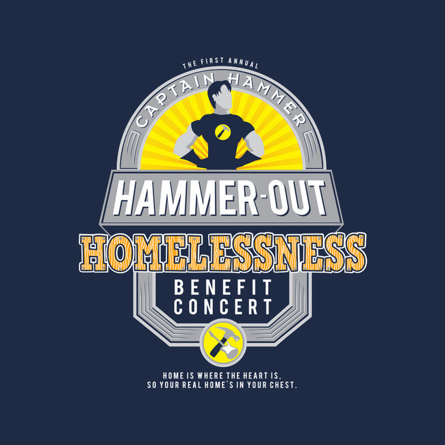 Hammer-Out Homelessness-womens fitted tee-TheBensanity