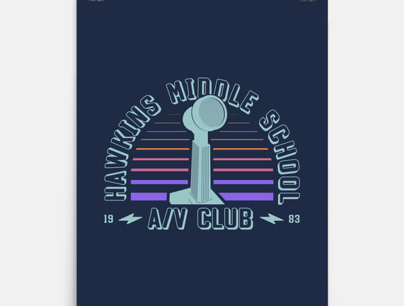Hawkins Middle AV Club