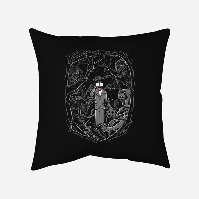 Headlight Glasses-none removable cover w insert throw pillow-Night Donuts