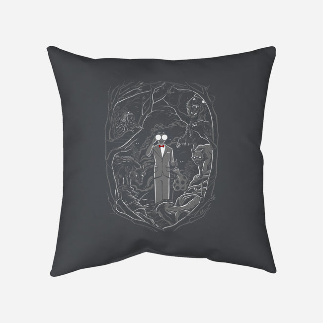 Headlight Glasses-none removable cover w insert throw pillow-Night Donuts