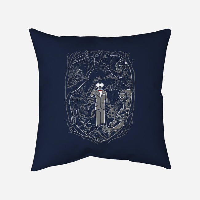 Headlight Glasses-none removable cover w insert throw pillow-Night Donuts