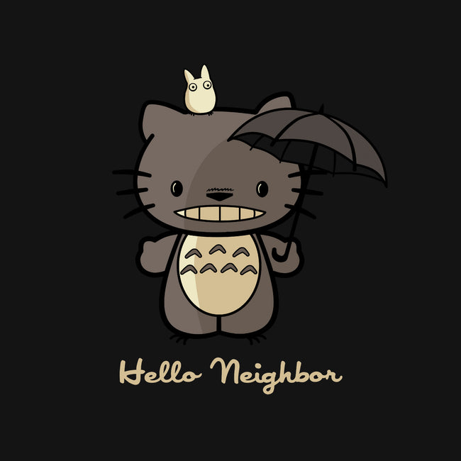 Hello Neighbor-none stretched canvas-Fishbiscuit