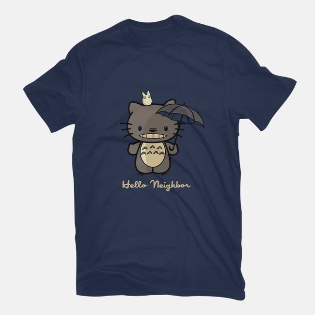 Hello Neighbor-youth basic tee-Fishbiscuit