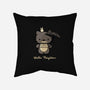 Hello Neighbor-none removable cover w insert throw pillow-Fishbiscuit