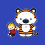 Hello Tiger-none glossy sticker-mikehandyart