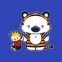Hello Tiger-youth pullover sweatshirt-mikehandyart