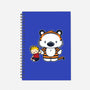 Hello Tiger-none dot grid notebook-mikehandyart