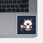 Hello Tiger-none glossy sticker-mikehandyart