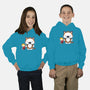 Hello Tiger-youth pullover sweatshirt-mikehandyart