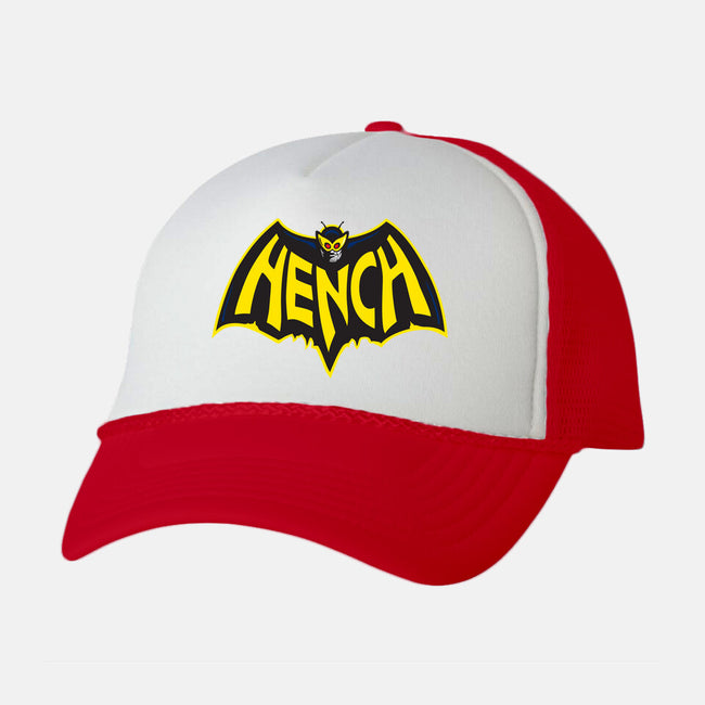 Hench-unisex trucker hat-WinterArtwork