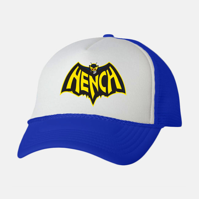 Hench-unisex trucker hat-WinterArtwork