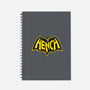 Hench-none dot grid notebook-WinterArtwork