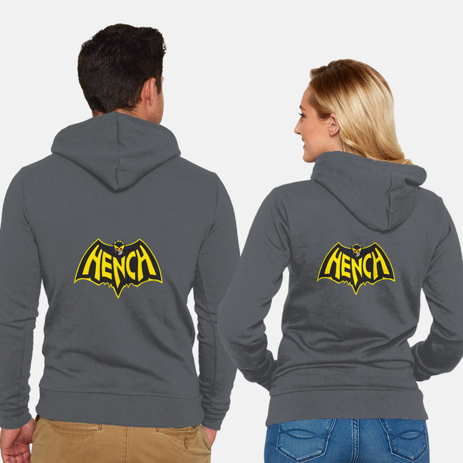 Hench-unisex zip-up sweatshirt-WinterArtwork