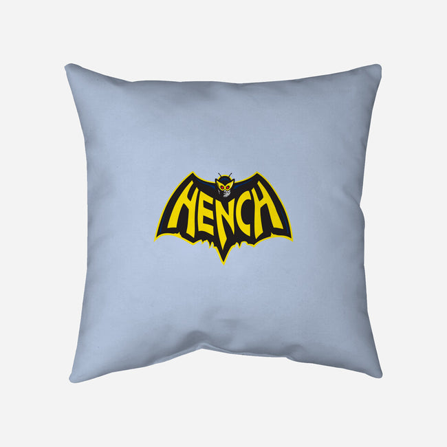 Hench-none removable cover w insert throw pillow-WinterArtwork