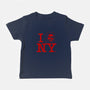 I Snake NY-baby basic tee-castlepop