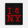 I Snake NY-none stretched canvas-castlepop