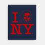 I Snake NY-none stretched canvas-castlepop