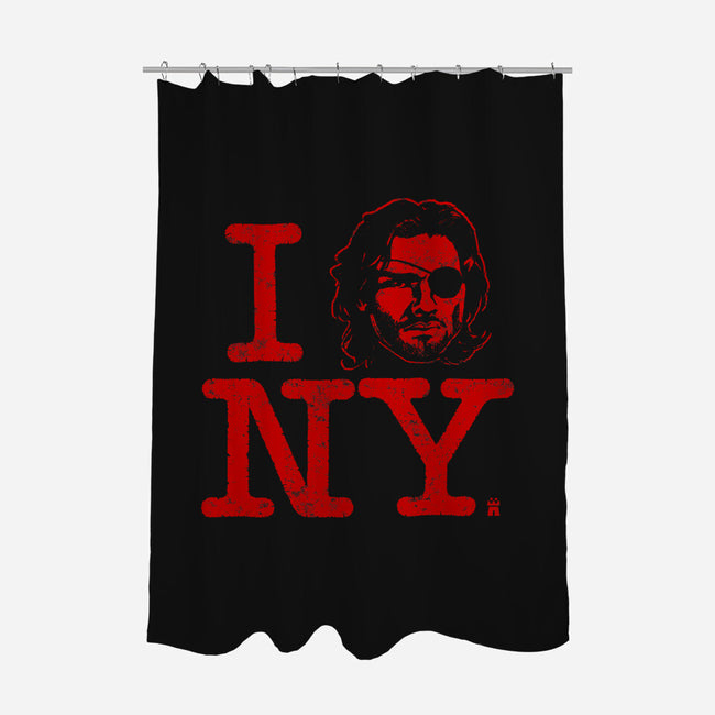 I Snake NY-none polyester shower curtain-castlepop