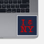 I Snake NY-none glossy sticker-castlepop