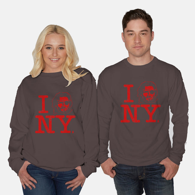 I Snake NY-unisex crew neck sweatshirt-castlepop