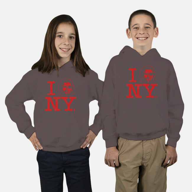 I Snake NY-youth pullover sweatshirt-castlepop